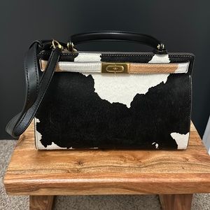 Authentic Tory Burch cowhide bag
